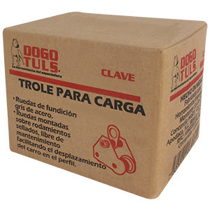 TROLE PARA CARGA CAPACIDAD DE 250KG, COLOR ROJO, REFORZADO, MODELO D1