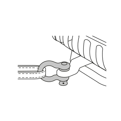 Grillete de acero forjado 1', Fiero GRI-1 44975 MM00