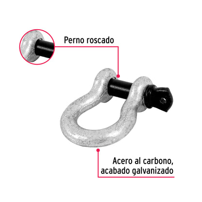 Grillete de acero forjado 5/8', Fiero GRI-5/8 44972 MM00