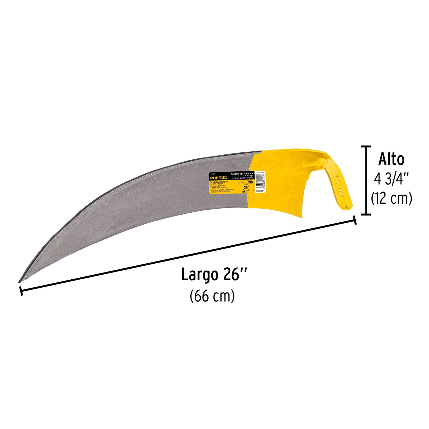 Guadaña tipo austriaca de 26' sin mango, Pretul GT-26P 27040 MM00