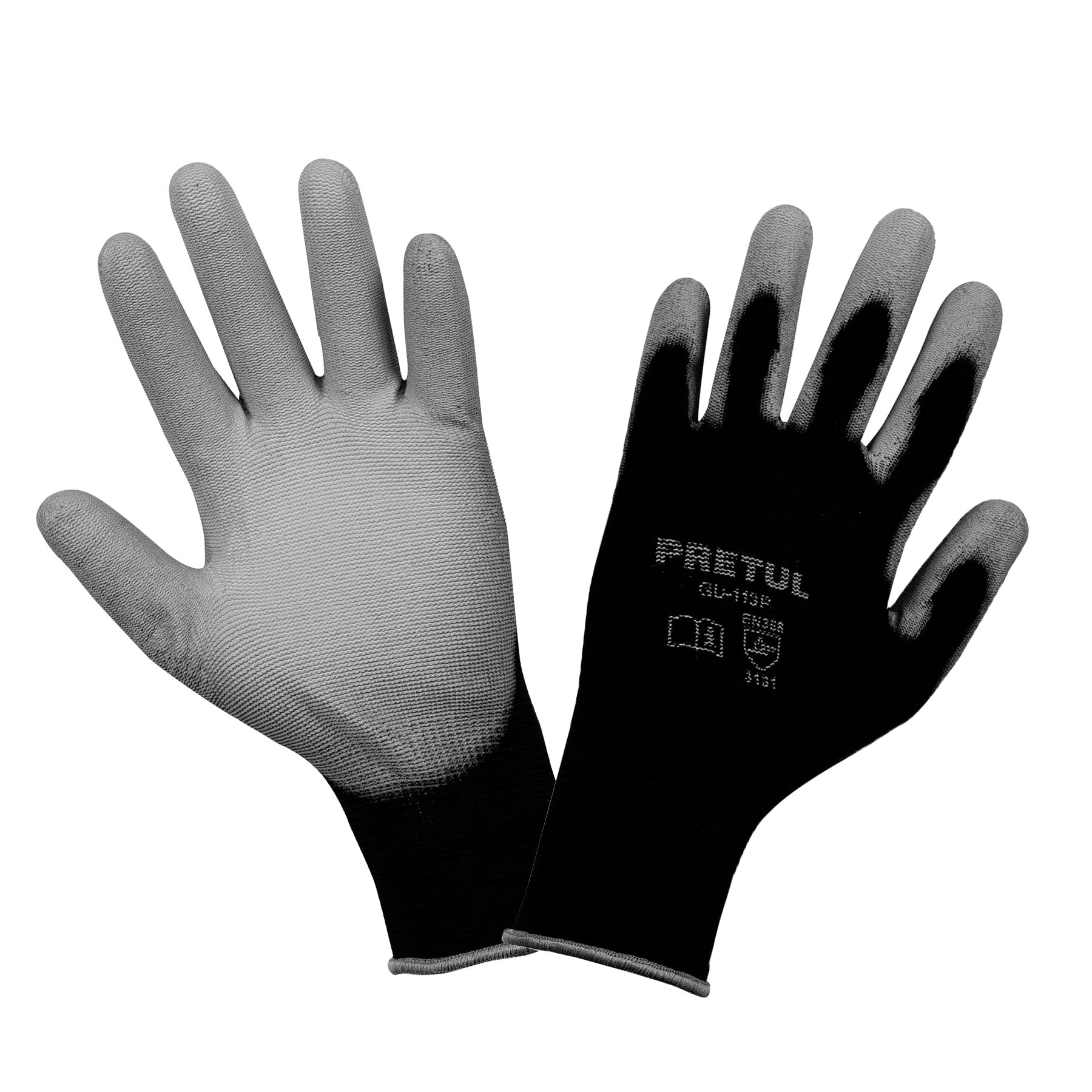 Guantes de nylon recubiertos de poliuretano, G, Pretul GU-113P 20031 MM00