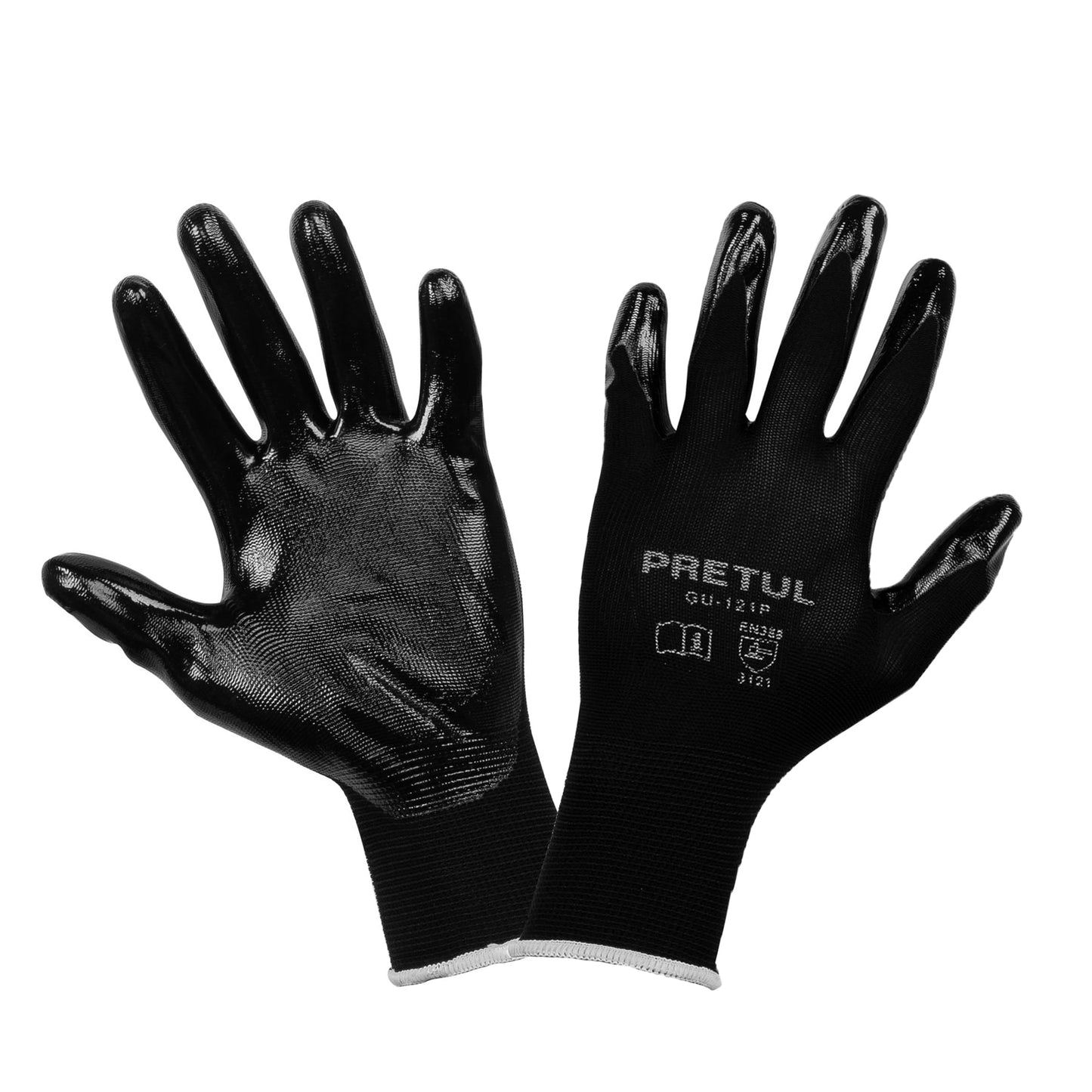 Guantes de nylon recubiertos de nitrilo, CH, Pretul GU-121P 20026 MM00