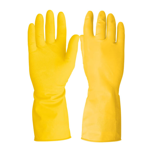 Guantes de látex para limpieza, medianos, Pretul GU-342 23260 MM00