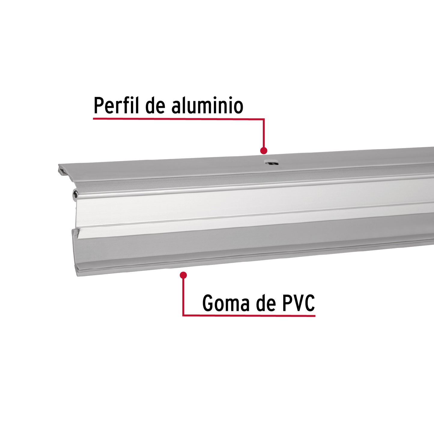 Guardapolvo automático 100 cm aluminio, Hermex GUPO-100AA 49884 MM0