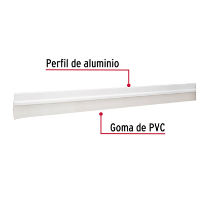 Guardapolvo fijo de 120 cm, blanco, Hermex GUPO-120B 43035 MM0