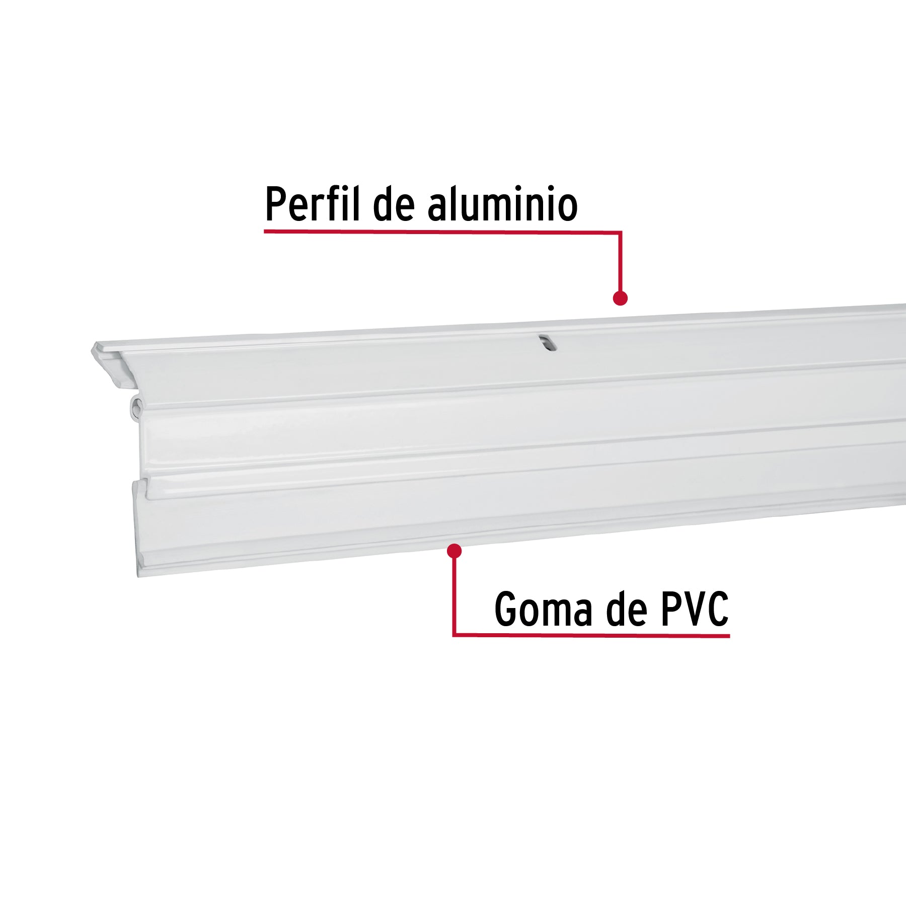 Guardapolvo automático 90 cm blanco, Hermex GUPO-90AB 49888 MM0