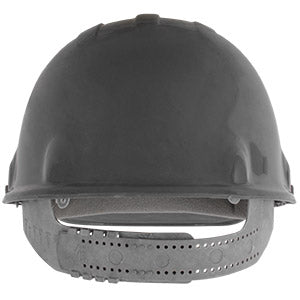 CASCO DE SEGURIDAD TIPO CACHUCHA, COLOR GRIS 