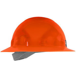 CASCO DE SEGURIDAD TIPO ALA ANCHA, COLOR NARANJA