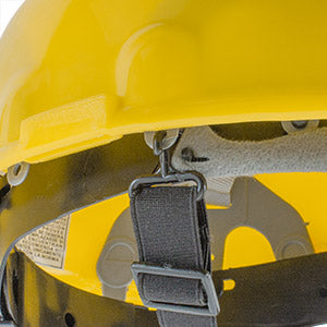 CASCO DE SEGURIDAD TIPO CACHUCHA CON SUSPENSIÓN MATRACA AMARILLO