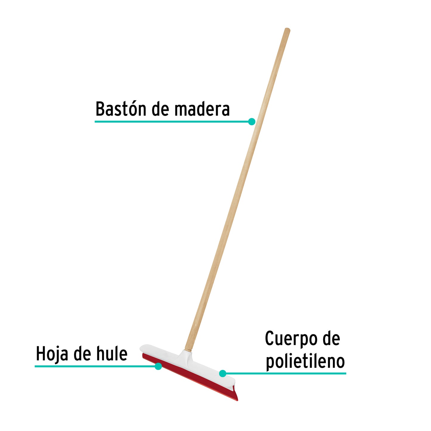 Jalador de plástico de 40 cm, Klintek JALI-40 57017 MM1