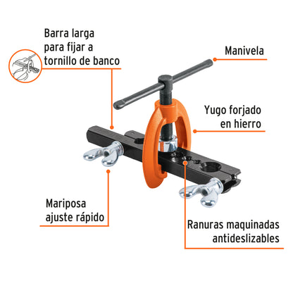 Avellanador de 3/16' a 5/8', Truper JAV-7 12868 MM00