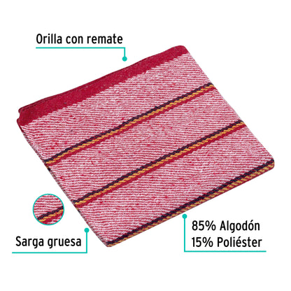 Jerga roja sarga gruesa de 1 m x 48 cm, Klintek JER-1R 57103 MM1