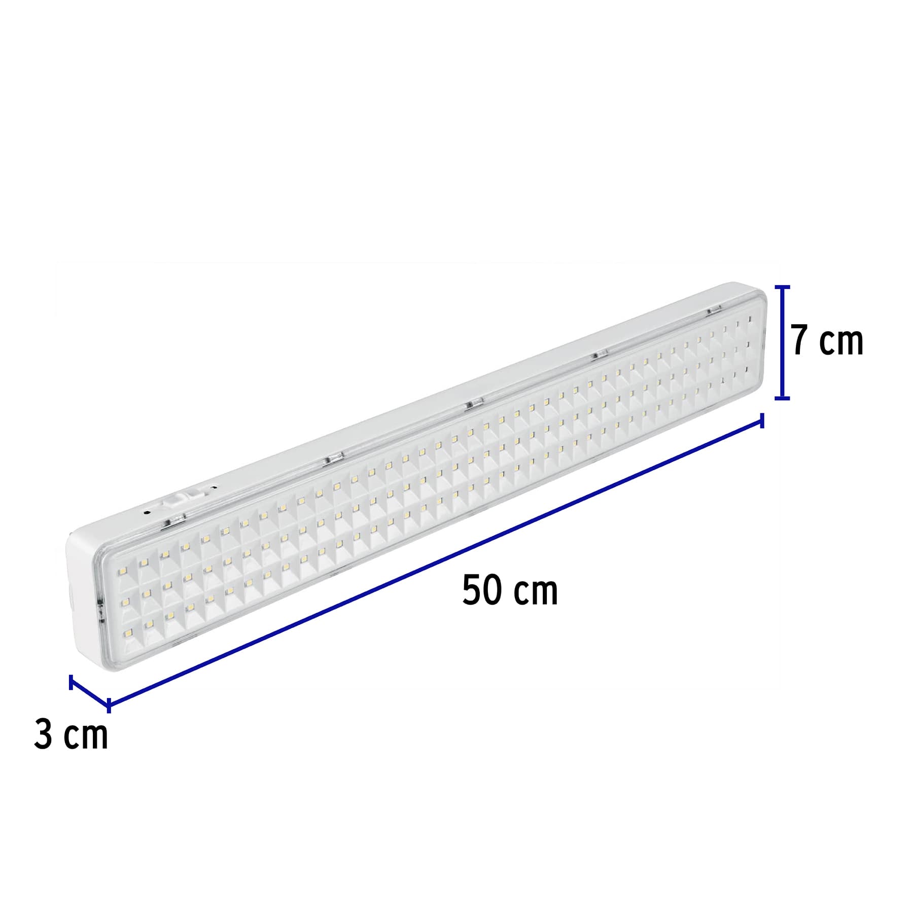 Lámpara de emergencia de 120 Leds 1000 lm recargable Volteck LAE-120 43010 MM0