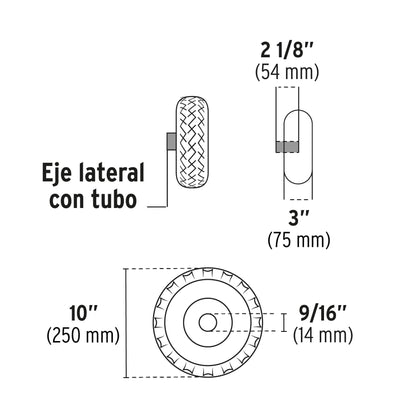 Hidrolavadora con motor a gasolina, 3,300 PSI, Truper LAGAS-3300 12909 MM0