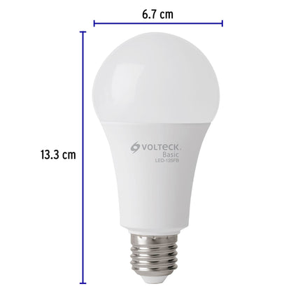 Pack de 4 lámparas LED A19 16 W (equiv. 100 W), luz de día LED-125FBX4 28008 MM1