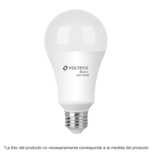 Lámpara LED A22 16 W (equiv. 100 W), luz de día, caja, Basic LED-125FB 28066 MM1