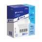 Pack de 4 lámparas LED A19 6 W (equiv. 40 W), luz de día LED-40FX4 48513 MM1