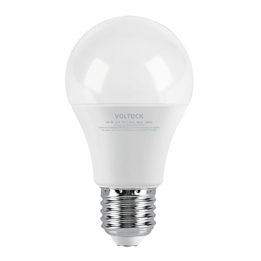 Lámpara LED A19 12 W (equiv. 75W) luz de día blíster Volteck LED-75F 46860 MM1