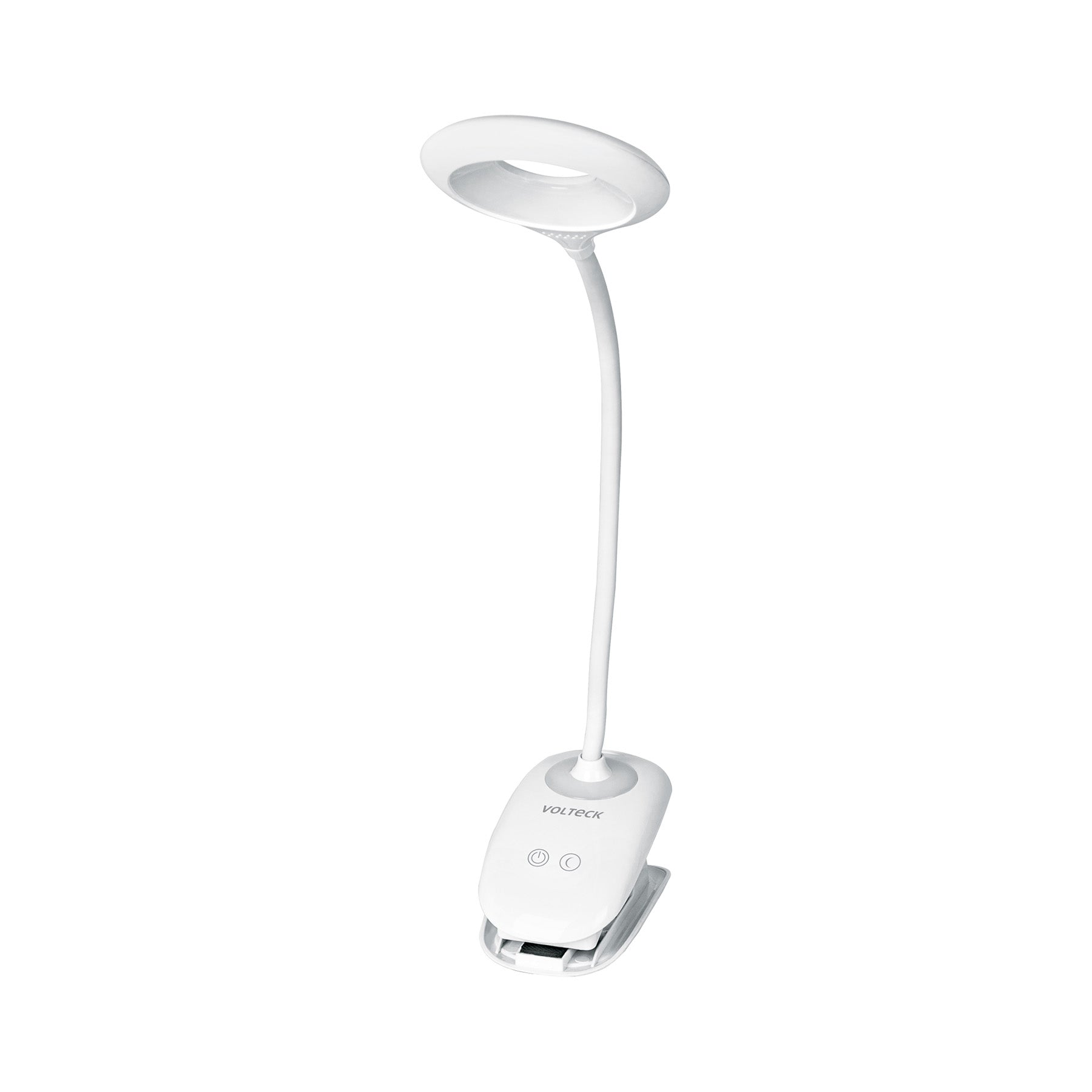 Lámpara escritorio LED 4 W recargable c/clip, 3 intensidades LES-40L 49201 MM00