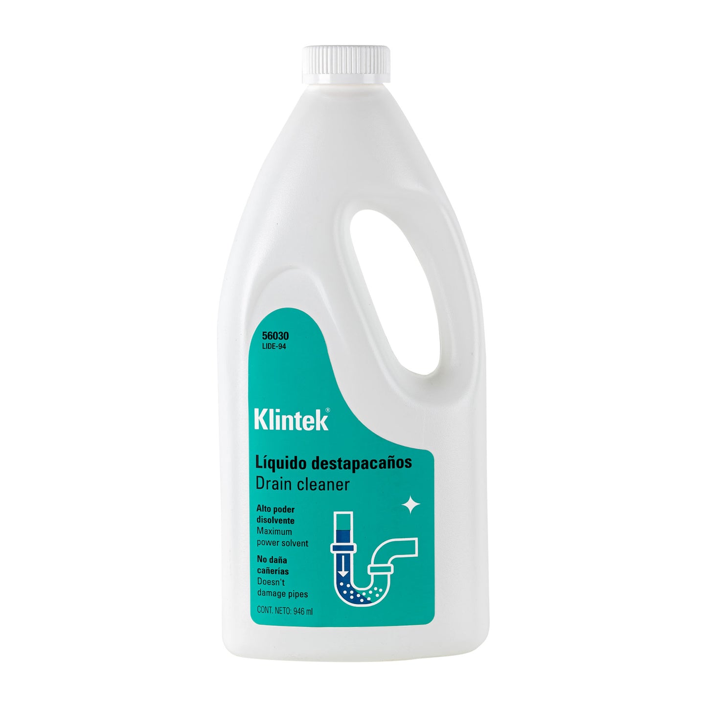 Líquido destapacaños de 946 ml, Klintek LIDE-94 56030 MM0