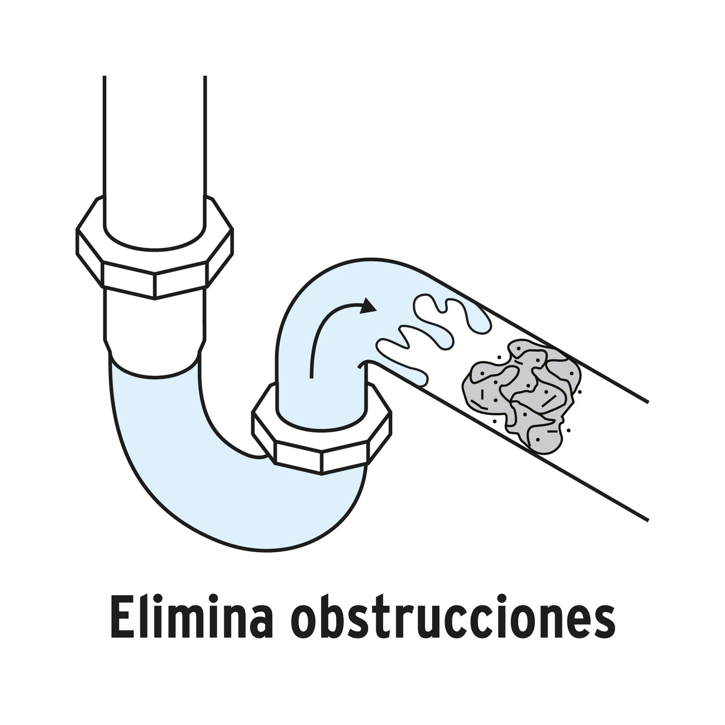 Líquido destapacaños de 946 ml, Klintek LIDE-94 56030 MM0