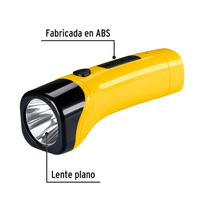 Linterna recargable de LED, 50 lúmenes, Pretul LILE-3P 24050 MM1