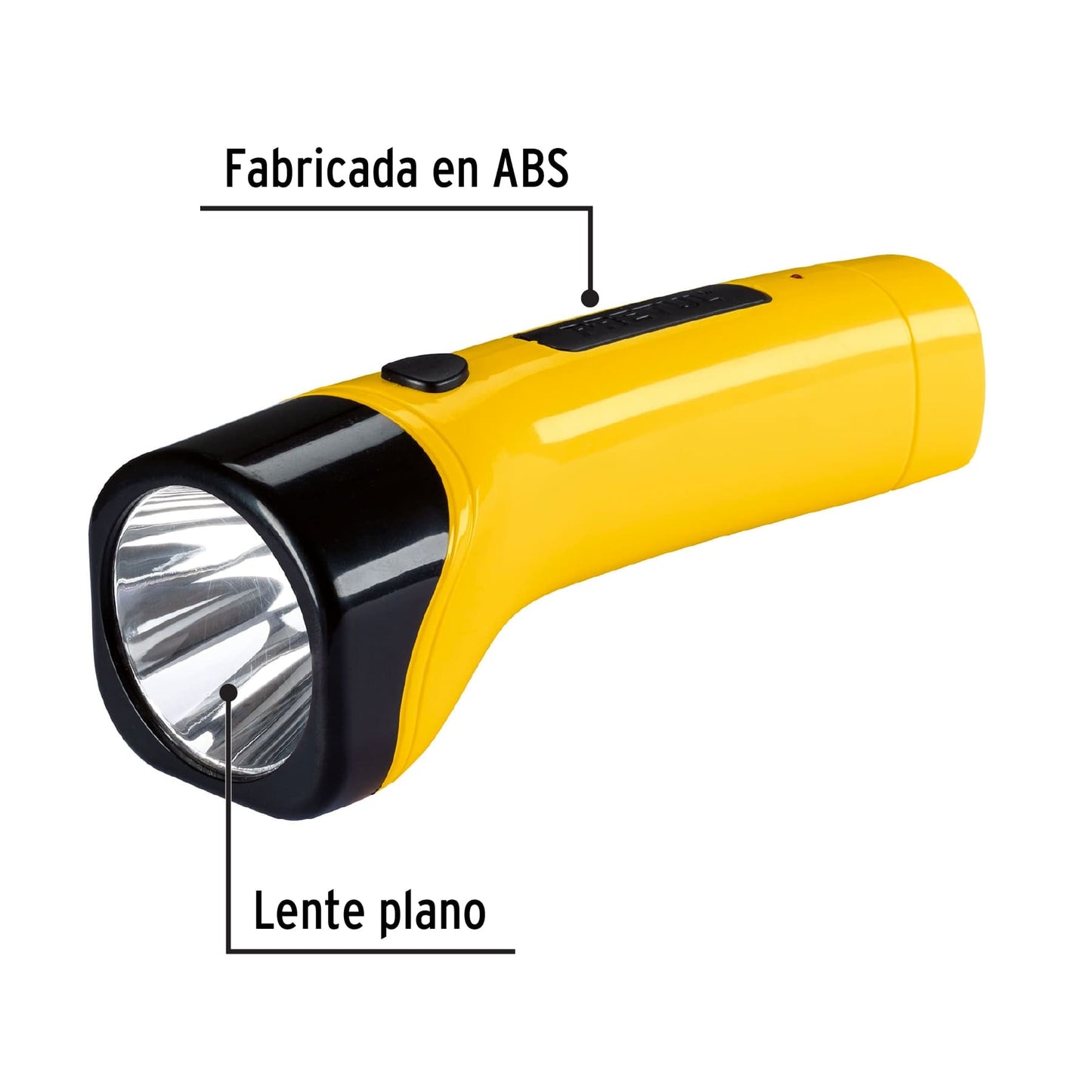 Linterna recargable de LED, 70 lúmenes, Pretul LILE-5P 24080 MM1