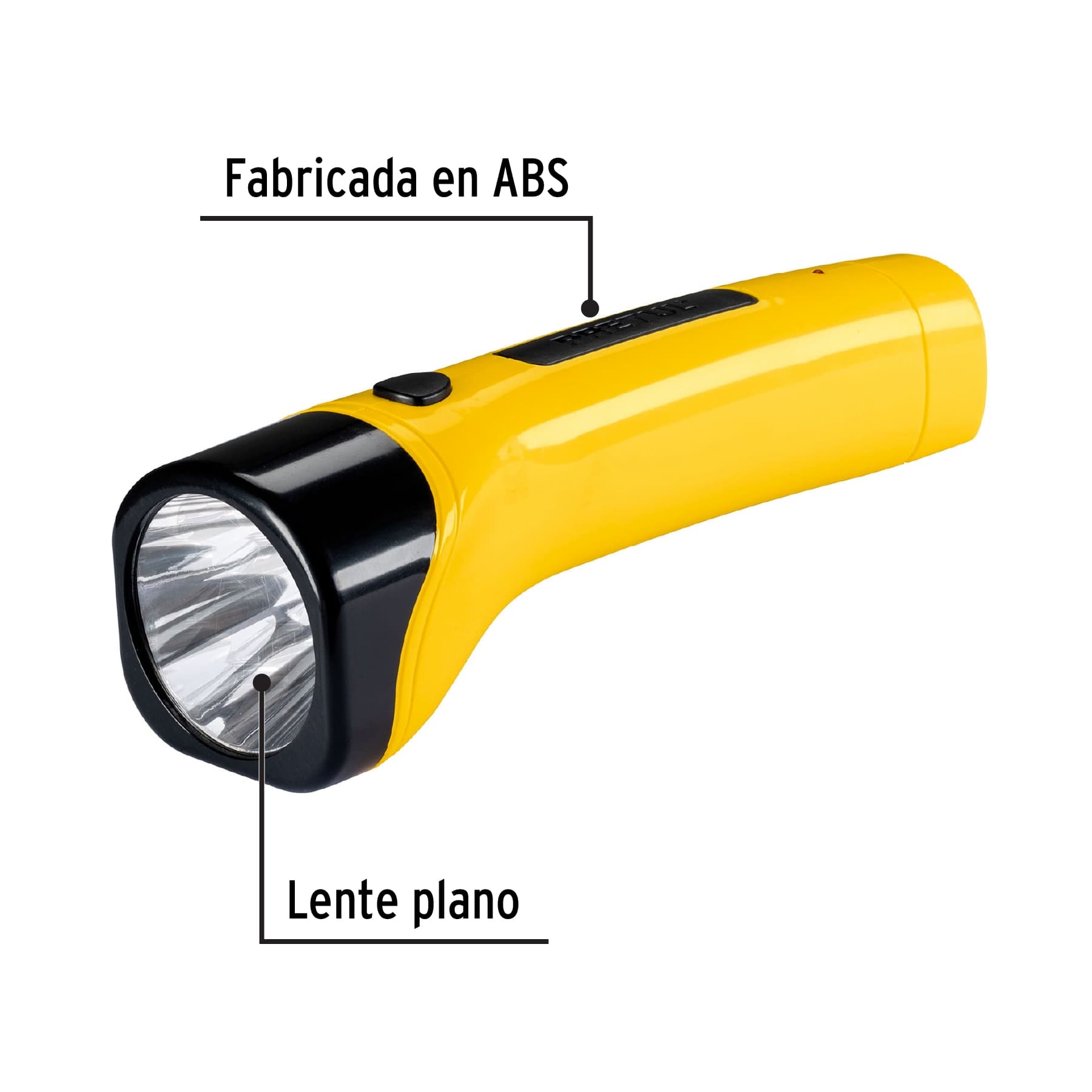 Linterna recargable de LED, 80 lúmenes, Pretul LILE-7P 24082 MM1