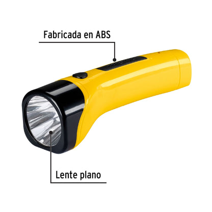 Linterna recargable de LED, 80 lúmenes, Pretul LILE-7P 24082 MM1