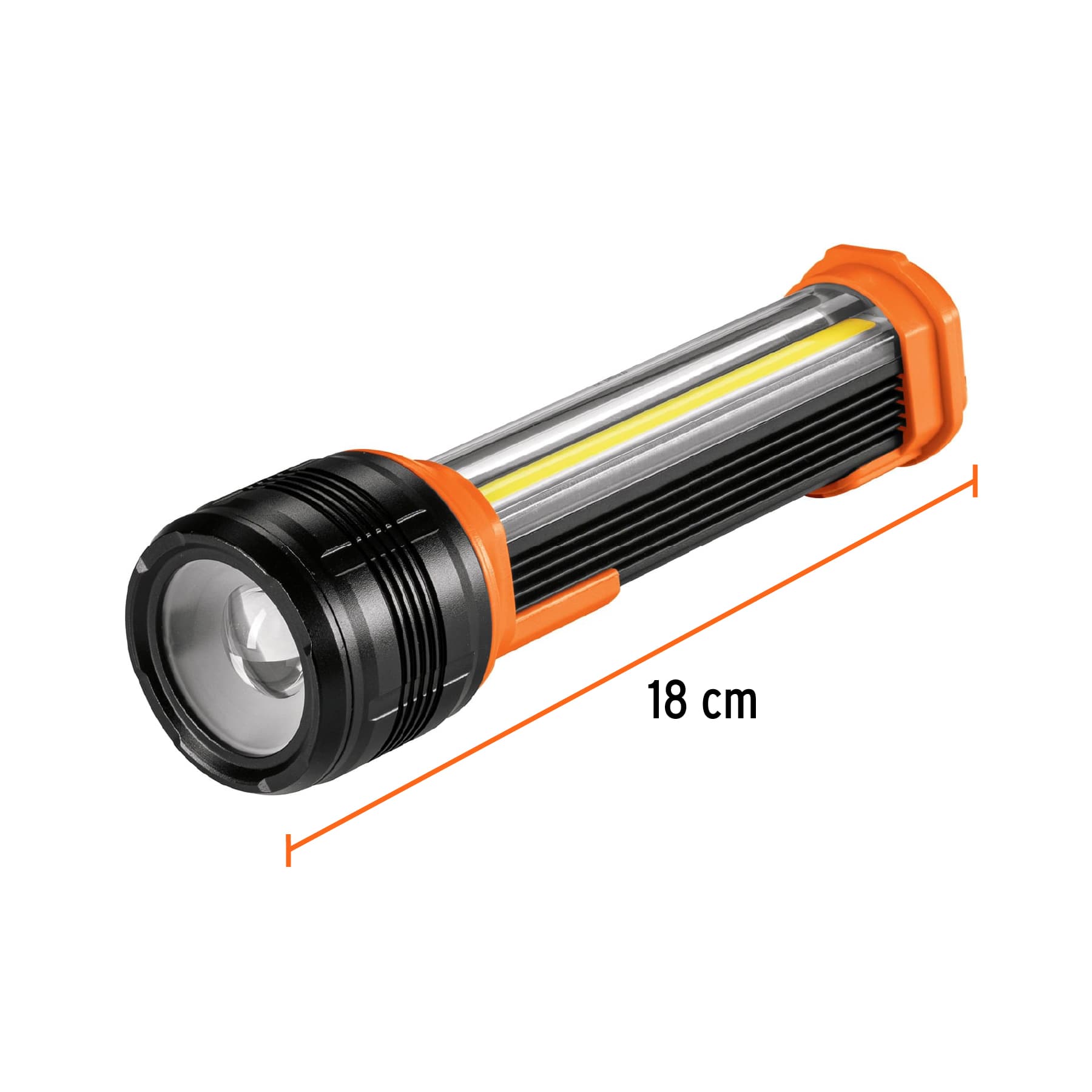 Linterna recargable con luz emergencia, 480lm, Truper Expert LIREX-480 13415 MM0