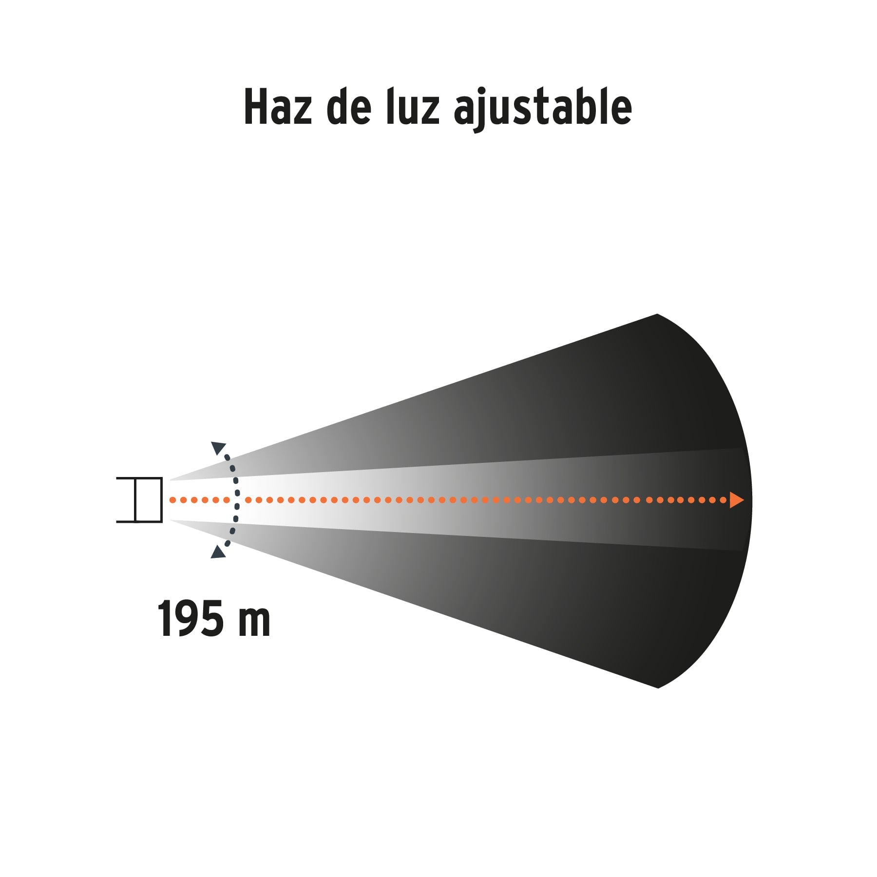 Linterna LED recargable de aluminio 310 lm, Truper Expert LIXR-2AA 16777 MM0