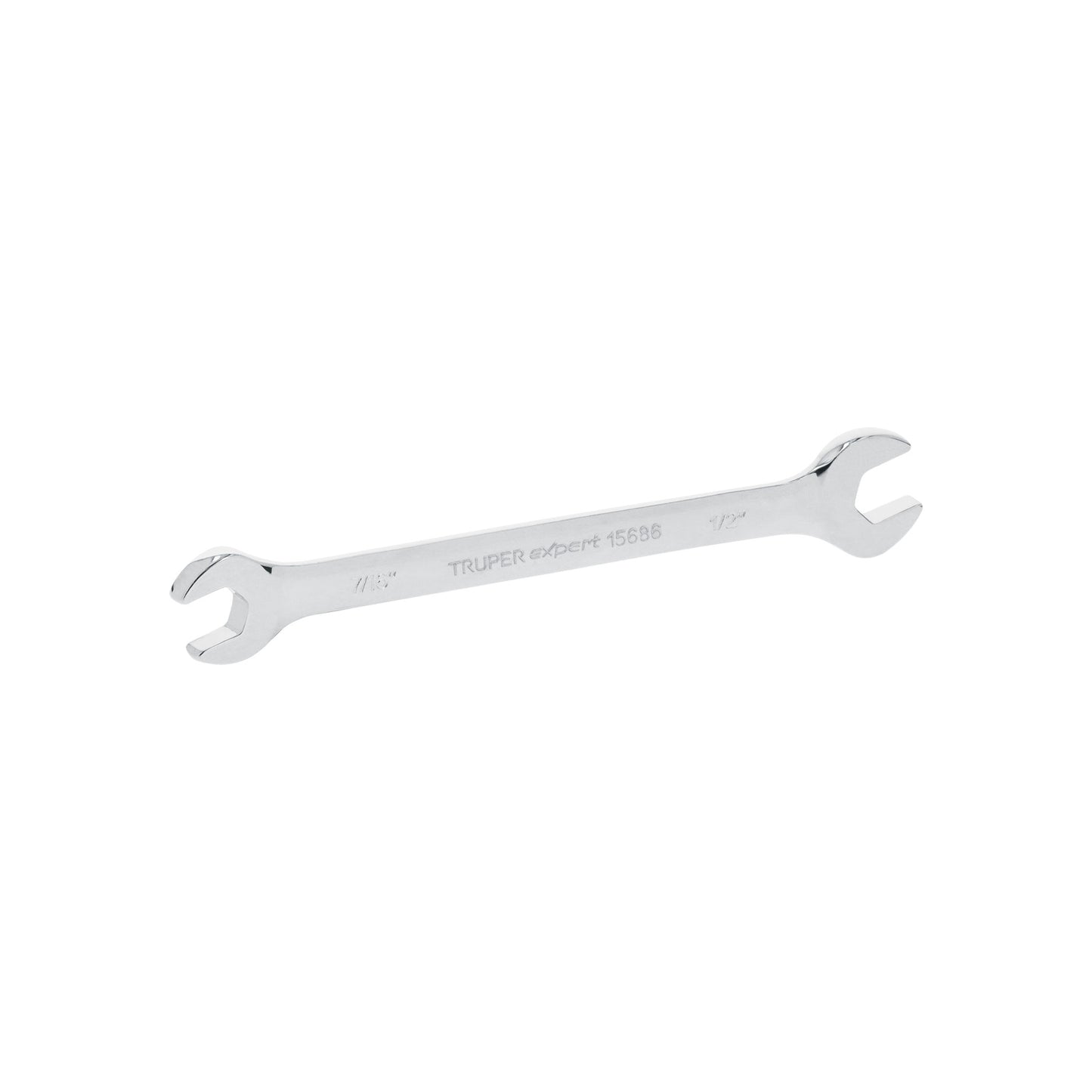 Llave española, 7/16 x 1/2' x 181 mm de largo, Truper Expert LL-3025 15686 MM00