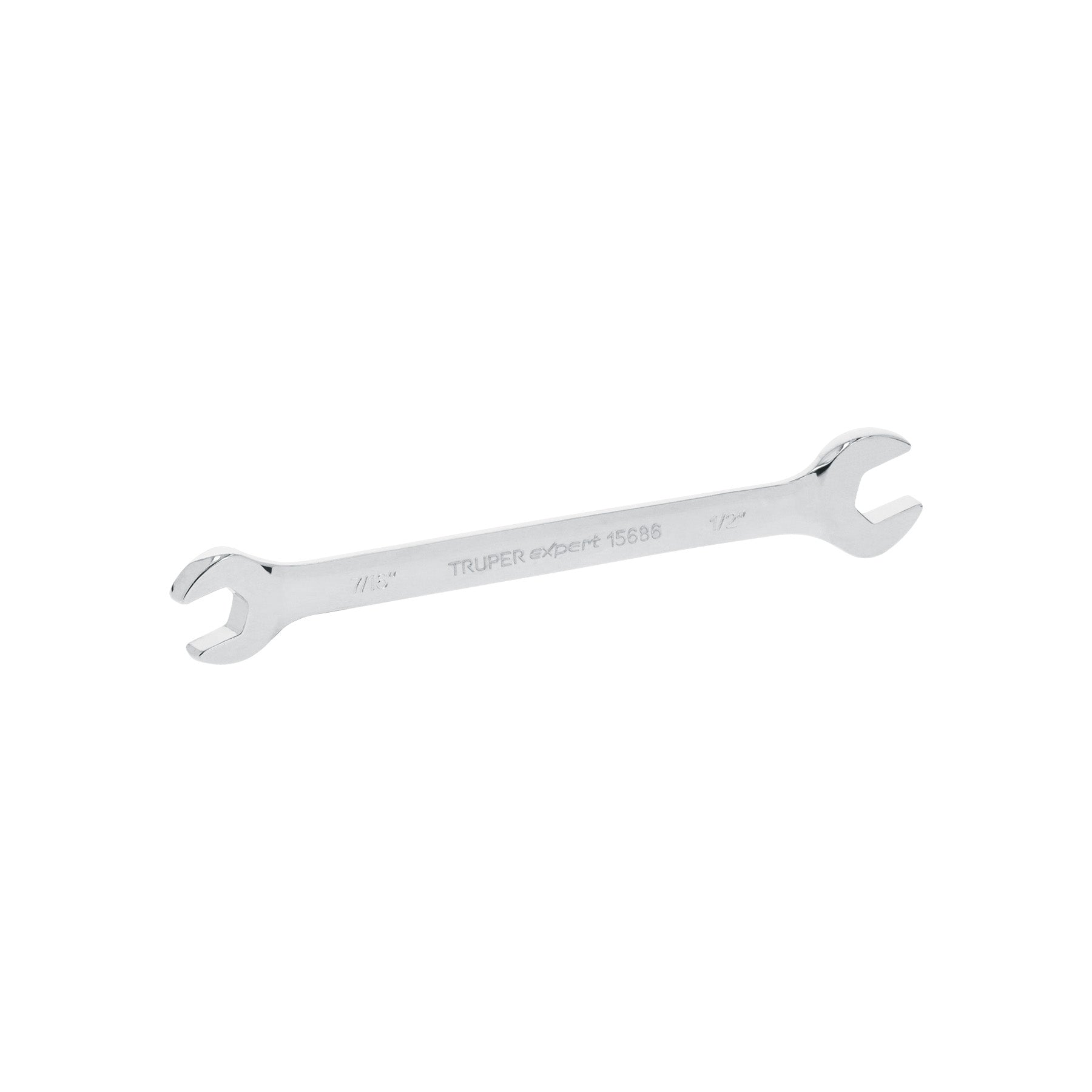 Llave española, 7/16 x 1/2' x 181 mm de largo, Truper Expert LL-3025 15686 MM00