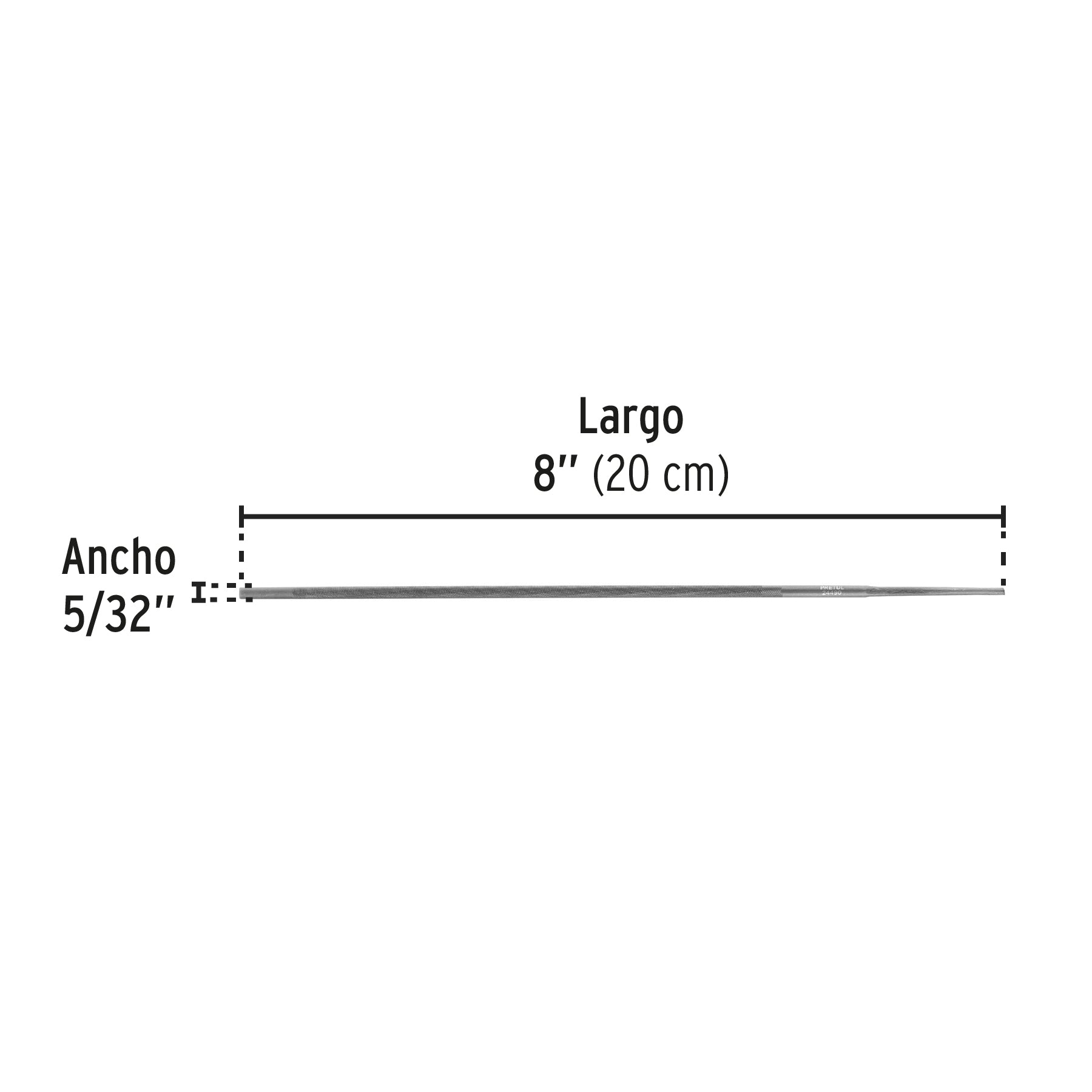 Lima para motosierra 5/32', Pretul LMO-5/32P 24490 MM00