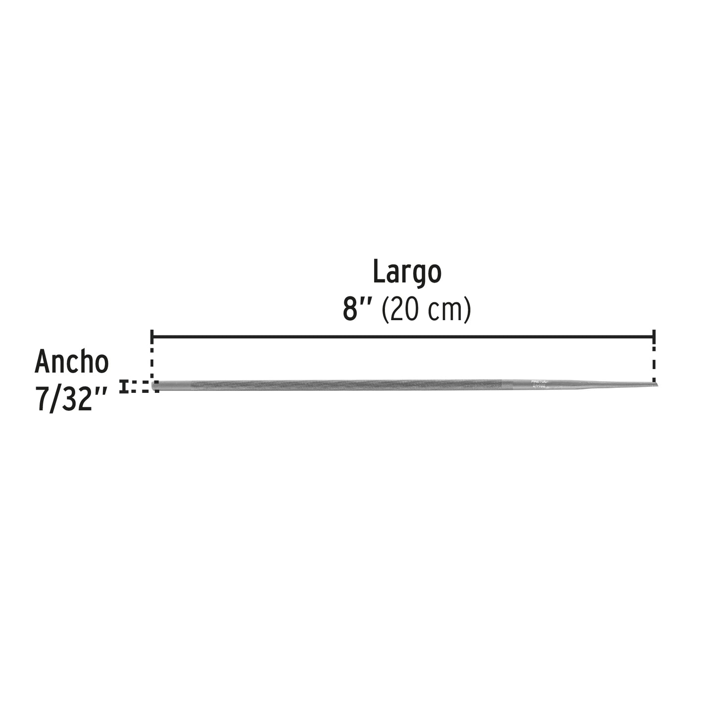 Lima para motosierra 7/32', Pretul LMO-7/32P 24492 MM00