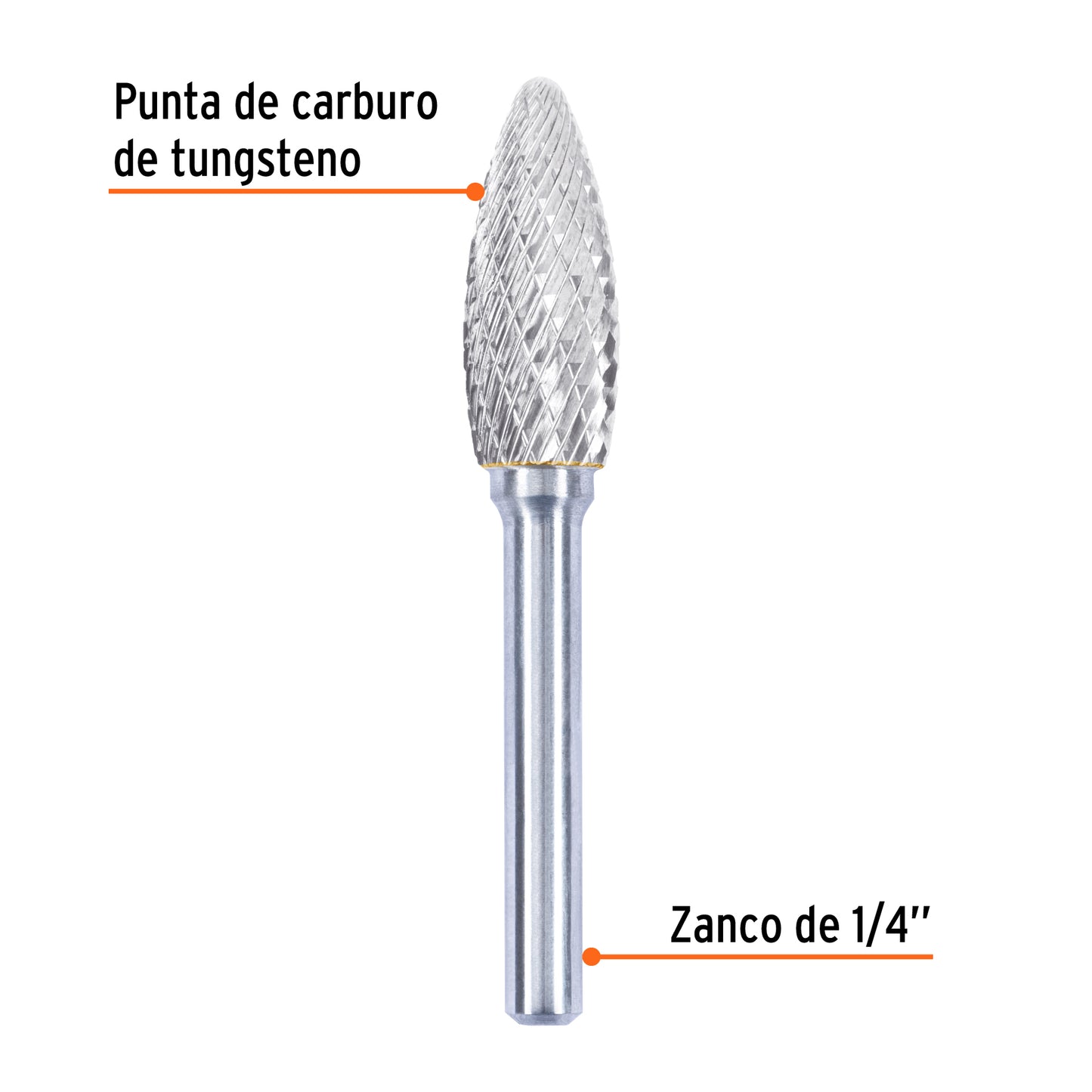 Lima rotativa flama 1/2, SH-5, Truper LR-SH5 103501 MM00