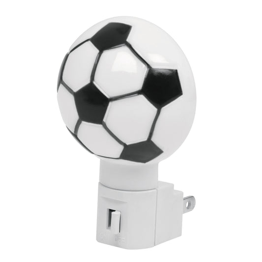 Luz de noche con lámpara E12, balón soccer, Volteck LUZ-04 46133 MM00