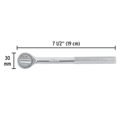 Matraca cuadro 3/8' cabeza redonda, Pretul M-3852P 21160 MM00