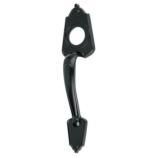 Chapetón metálico para puerta, acabado negro MADE-6 46840 MM0