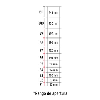 Rollo 50 m x 1.2 m de malla borreguera de acero galvanizado MAGA-50X12 42860 MM0