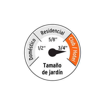 Manguera 3/4' anti-torceduras 6 capas 30m conexiones d/metal MAN-30X3/4XX 100148 MM00