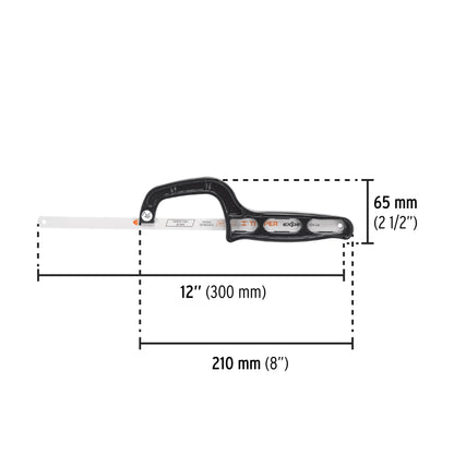 Mini arco 12' de plástico para segueta, Pretul MAT-12P 20002 MM00