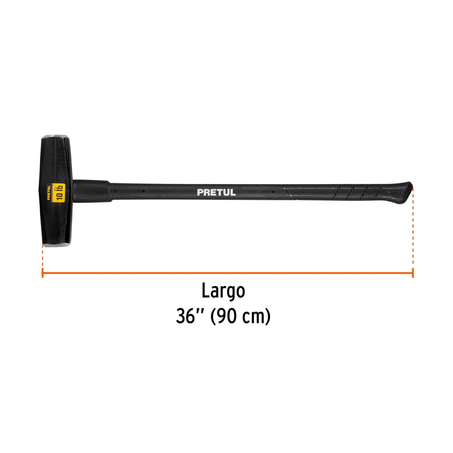 Marro tipo Nevada 10 lbs. mango 36', Pretul MD-10MP 22206 MM0