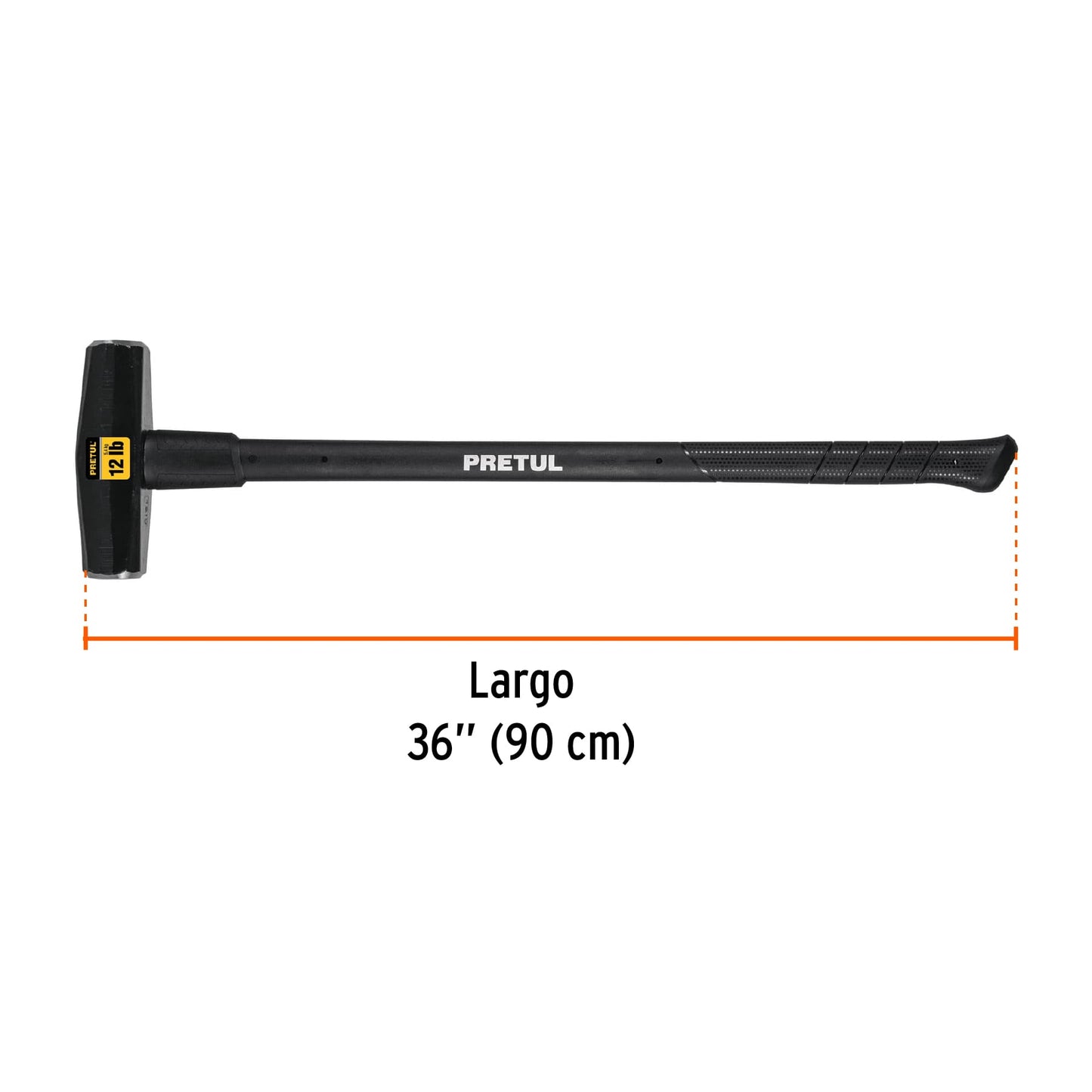 Marro tipo Nevada 12 lbs. mango 36', Pretul MD-12MP 22207 MM0