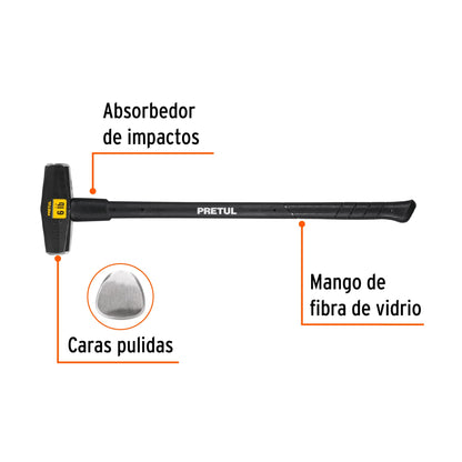 Marro tipo Nevada 6 lbs. mango 36', Pretul MD-6MP 22203 MM0