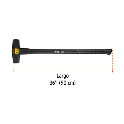 Marro tipo Nevada 6 lbs. mango 36', Pretul MD-6MP 22203 MM0