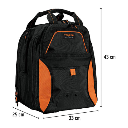 Mochila Portaherramientas, Truper Expert MOHE-17 101281 MM0