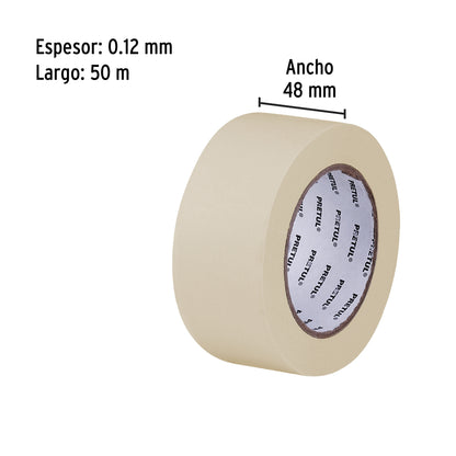 Cinta masking tape de 2' x 50 m, Pretul MSK-2P 20672 MM00