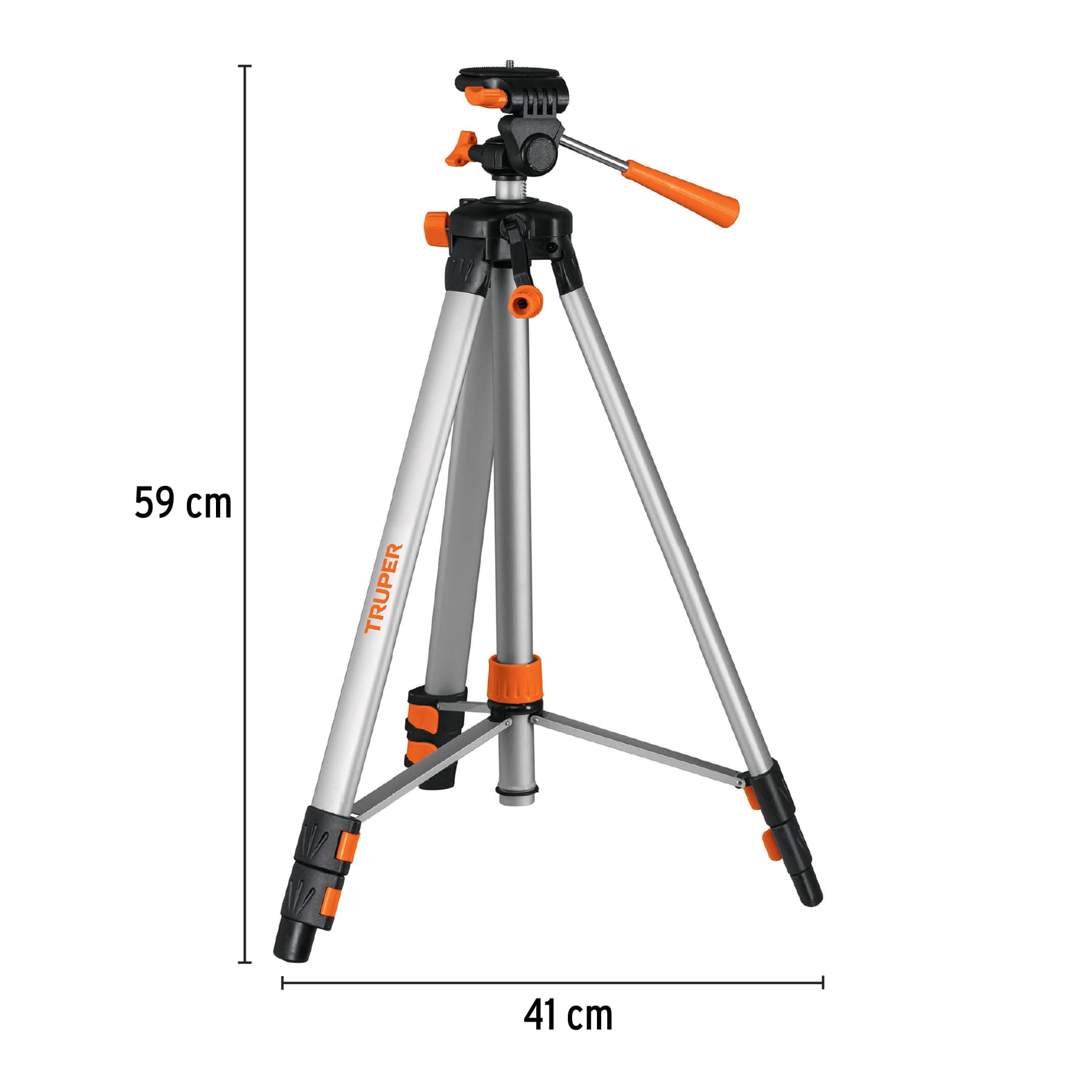 Tripié telescópico para nivel láser, altura max. 1.45 m NL-TRI-150 100811 MM00