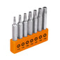 Juego de 7 puntas torx combinadas c/seguro largo 2', Expert P7-20TS 17813 MM00